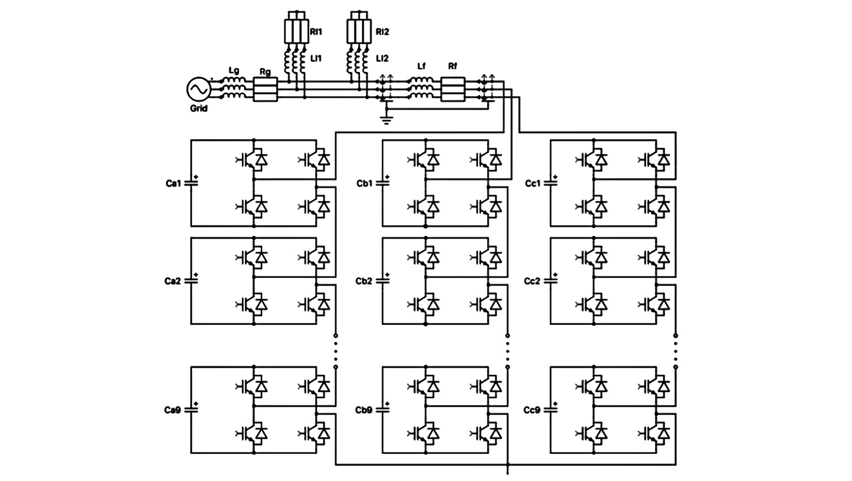 High Voltage Inverters & SVG Topology Structure